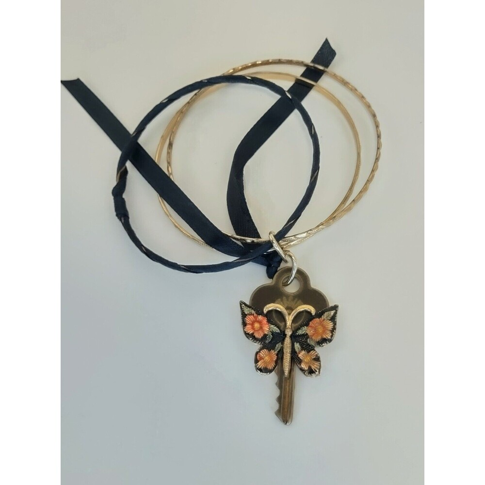 Handmade One Of A Kind Vintage Porcelain Inlay Jewelry Embellished Vintage...